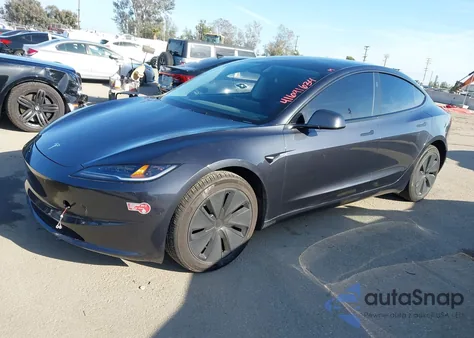 2024 Tesla Model 3 Long Range Dual Motor All-Wheel Drive из США, поврежденный, VIN 5YJ3E1EBXRF754200